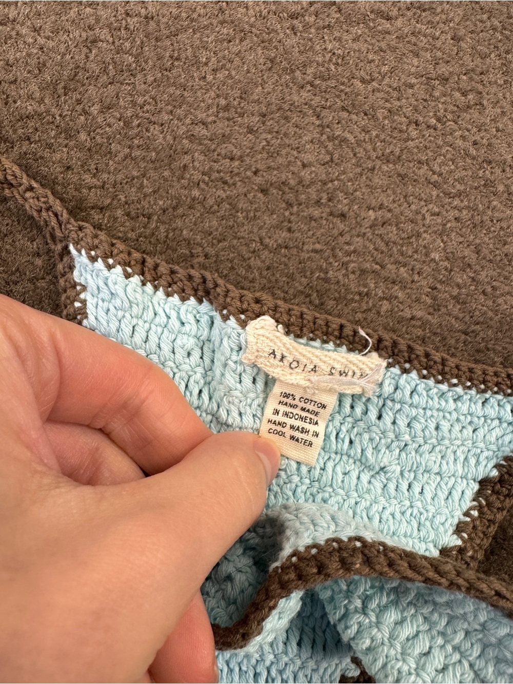 Akoia Swim Bali Crochet Triangle Bikini - Picture 3 of 6